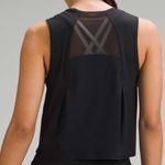 Lululemon Sculpt Cropped Tank Top Black size 14 New Photo 1