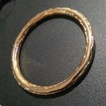 Trina Turk ππ Textured Gold Bangle Bracelet NWT Photo 2