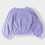 Aryeh  Sweater with Balloon Sleeves Size‎ S Photo 4