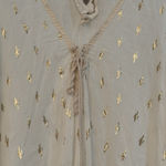 Z&L Swim Tassel Cactus Cream Swim Suit Coverup V Neck Large Photo 1