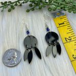 Boho tree of life flower resin dangle earrings Multi Photo 4