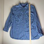 Talbots  Plaid Button Down Shirt Size 1X Long‎ Sleeve Cotton Fall Colorful Preppy Photo 6