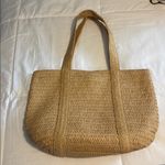 Draper James  Tan Woven Tote Bag Photo 2
