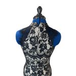 Filly Flair Lace Mini Dress Cocktail Women's Size M Sleeveless Fitted Homecoming Photo 8