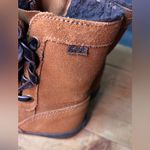 Keds Suede Ankle Boots Faux Fur Lining Women's 6 Photo 5