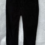 AGOLDE Women's Black Corduroy Jeans Pants Size 26 Casual Button Fly Closure Photo 0