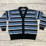 MARNI x UNIQLO Collaboration Striped Oversized Cardigan Blue Women Size Large Photo 1