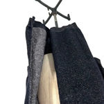 Maison Martin Margiela Charcoal Gray Drape Front Wool Sweater Dress Size‎ Medium Photo 3