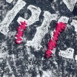 Affliction  Women's Black and Pink Graphic Tee Photo 8