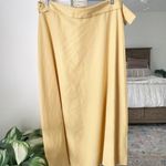 Mango Belted Front Slit Midi Skirt Photo 8