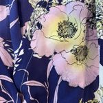 Tahari Yumi Kim Bora Bora Navy SoHo Mixer silk wrap dress size 8/large Photo 2