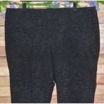 The Limited Women's Pants Size 20W Black Animal Snakeskin Print Pockets Straight Photo 1