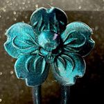 Handmade Skull Flower Hair Pin– Gothic 3D Printed Hair Accessory 🌸💀 Photo 1