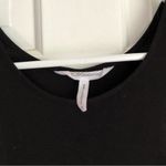 BCBGeneration Satin Trimmed Scoop Neck Sleeveless Tank Top Blouse BCBG Black XS Women’s Photo 2