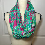 Lilly Pulitzer  Riley Infinity Loop Scarf Capri Pink Trunk Show 46281‎ Photo 0