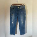 Rock & Republic INDEE boyfriend distressed jeans 6 Cropped GUC 0247 Photo 3