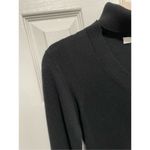 TOME Collective cutout turtleneck sweater top XS Black Photo 6