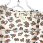 Listicle Leopard Print Open Front Long Animal Print Kimono Duster Photo 2