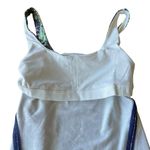 Lululemon  Women’s 4 Amala Tank‎ Athletic Purple Green Floral Multi Built In Bra Photo 8