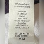 Women's Navy and White Striped Nautical Festival Maxi Skirt Size M Photo 6