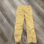 I am gia I.AM.GIA Tan Ankle Cropped Pants Photo 1