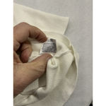 Thalia Sodi Womans  Large White Sparkle Accent Long Peep Sleeve Pullover Sweater Photo 4