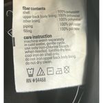 Esprit  Women Large‎ Quilt Button Down Black Wrap Peacoat Quiet Luxury Minimalist Photo 4