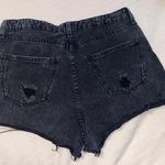 Wild Fable Black High Rise Cut Off Shorts Photo 3