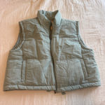 Thread and Supply  cropped vest pale blue green Photo 0