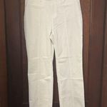 J. McLaughlin NWT  Straight Leg White Emmie Jeans Size 12 Photo 1