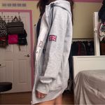 Gray London England Hoodie Size L Photo 2