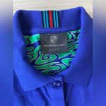 Porsche Martini Elegant Blue Polo Shirt with Sporty Details Size XXS Photo 7