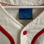 Vintage Detroit Red wings cotton jersey tee Size L Photo 2