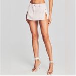 NWT SER.O.YA Zuri Denim Skirt in Bleach Pink Size 27 Photo 2