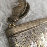 Juicy Couture Large Gold Sequined Clutch Photo 1