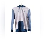 The North Face Blue and White Color Blocked Sweater Photo 1
