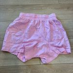 Free People Need to Escape Linen Blend Shorts in Petals Pink Drawstring Size XS Photo 5