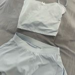 Hollister  baby blue matching set Photo 2