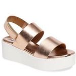 Steve Madden Rose Gold Rachel Sandal Photo 0