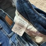 Judy Blue Control Top Flare Jeans Distressed Raw Hem Dark Wash Women's Size 16W Photo 7