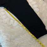 Ann Taylor Factory Black Pull On Dressy Joggers Pants Capri 24” inseam Large Photo 9