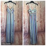 Jack by BB Dakota  NWT Stripe My Fancy Maxi Dress Multi Stripe Sleeveless Size XS Photo 1