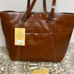 Patricia Nash Benvenuto Heritage Collection Leather Tote with dust bag NWT Photo 4