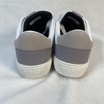 NWOB Vessi Soho Waterproof Sneakers White Gray Casual Walking Shoes Sz 6 Flaw Photo 4