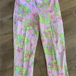Lilly Pulitzer pink & green crab pants Photo 0