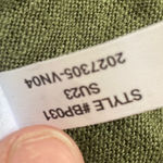 J.Crew Green Boxy Short Sleeve T-Shirt NEW with tags Size Small linen Photo 8