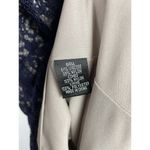 Adrianna Papell  Evening Navy Lace Sheath Formal Long Sleeve Mini Dress Size‎ 4P Photo 7