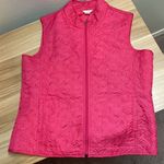 Christopher & Banks  quilted vest.  Size Large. Photo 3