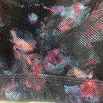 Avia  Molded Cup Sports Bra Black Floral Abstract Print Women’s Size Large Photo 1
