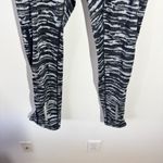 Nike Dri Fit Running Running Leggings Women L Black White Activewear Pant Sport Photo 8